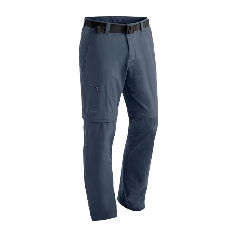maier sports Men's Tajo Hiking Pants, Zip-Off Outdoor Pants, Breathable Trekking Pants Graphite