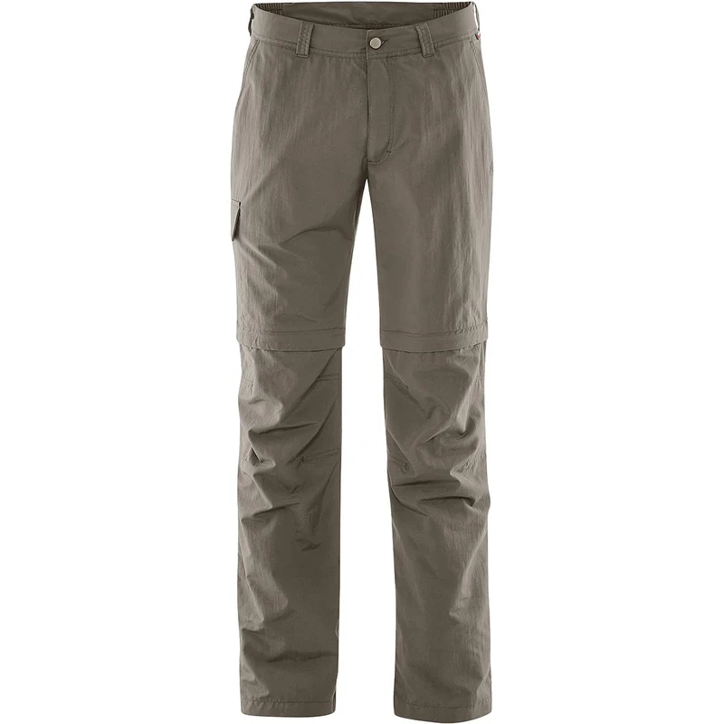 maier sports Trave, Men's Hiking Trousers, Water-Repellent Outdoor Trousers for Trekking and Hiking, Handy Zip-Off Function, Dryprotec Technology, PFC-Free Teak
