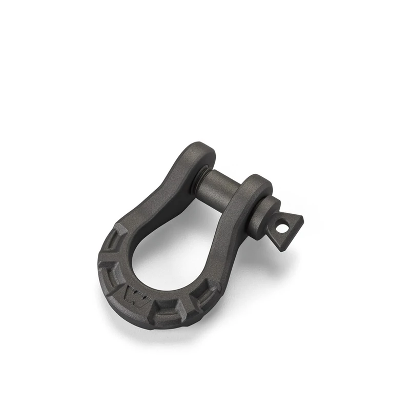 WARN 92093 Epic 3/4" Steel Winch D-Ring Shackle with 7/8" Pin: 9 Ton (18,000 lb) Capacity, Black