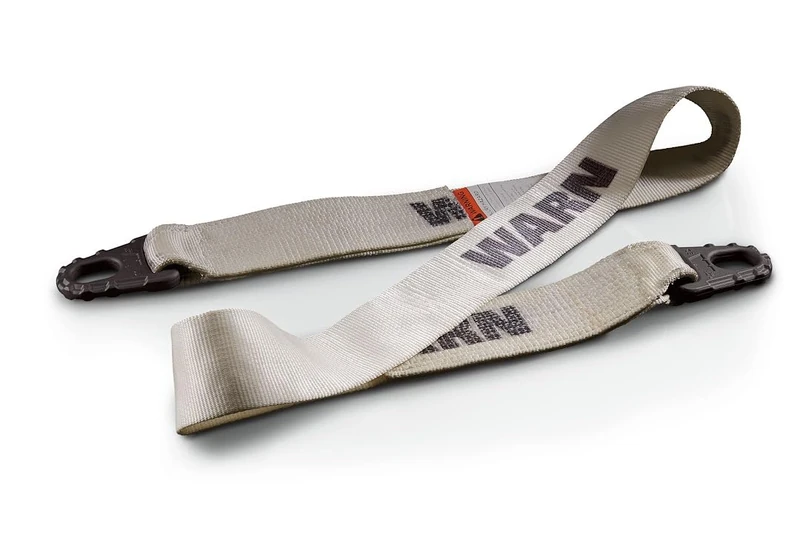 WARN 92096 Winch Accessory: Epic Tree Trunk Protector, 4" Width x 8' Length, 15 Ton (30,000 lb) Capacity, White