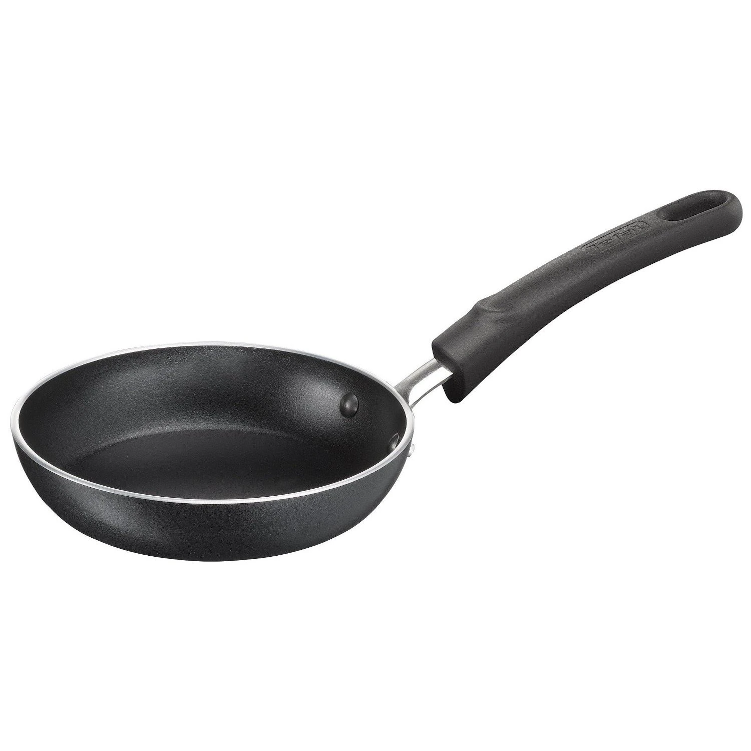 Tefal Ideal Mini One Egg Wonder Non-Stick Frying Pan, 12 cm, All Hobs Compatible Except Induction, Black, B5810042