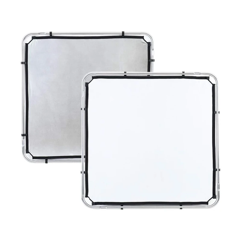 Lastolite by Manfrotto LL LR81131R Skylite Rapid Small Fabric - 1.1 x 1.1 m, Silver/White
