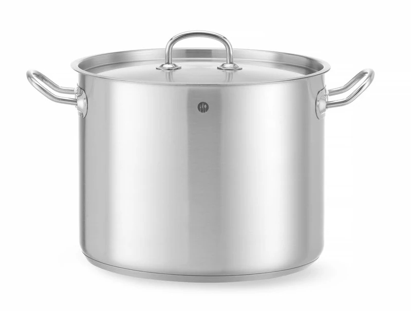HENDI Stew pan high, with lid, Kitchen Line, ⌀280x(H)220 mm, 13.5 L