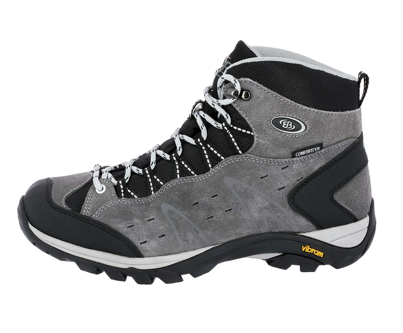 Brütting Unisex Adults' Mount Bona High High Rise Hiking Shoes, Grey, 9.5 UK