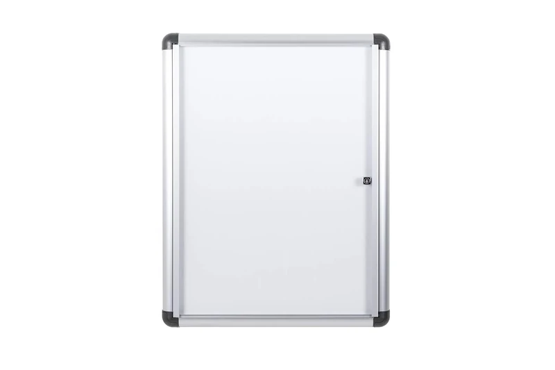 Bi-Office Enclore Extra Magnetic Vertical Display Case 532 x 686mm, 4xA4