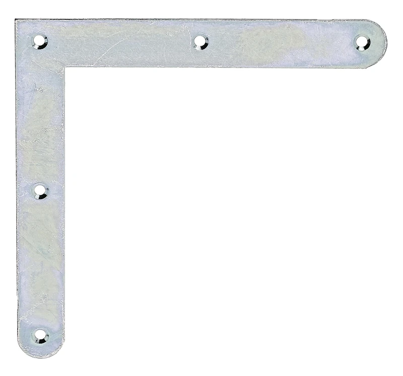 Alberts 339746 Corner Bracket Angle and Connecting Plates, Silver