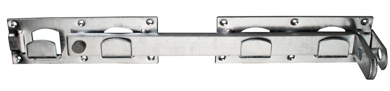 Double Garden Gate Latch 430x70 mm Raw Steel Hot-Dip Galvanised GAH