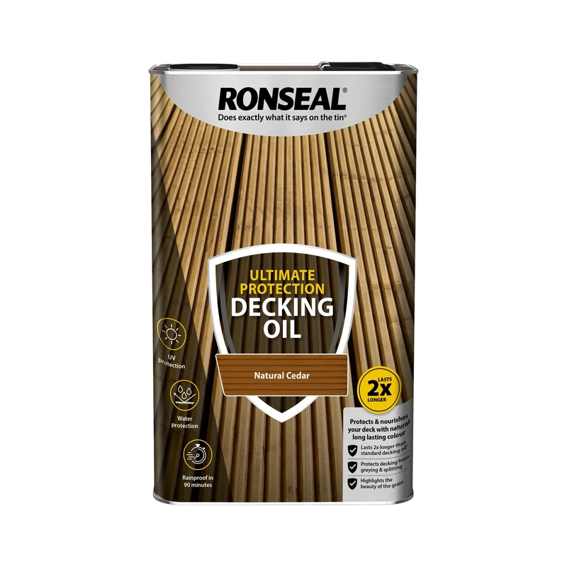 Ultimate Decking Oil Natural Cedar 5L [37298]