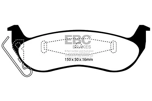 EBC Brakes DP21677 Greenstuff Brake Pads