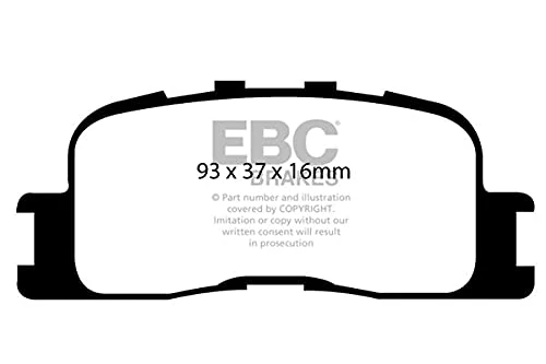 EBC Brakes DP21716 Green stuff Brake Pads