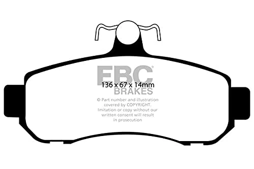 EBC Brakes DP21509 Greenstuff Brake Pads