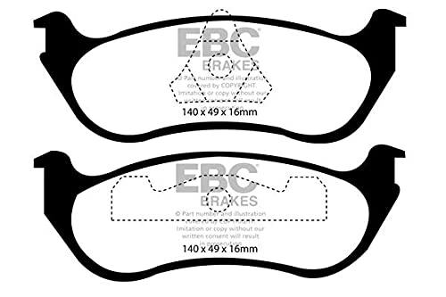 EBC Brakes DP21627 Greenstuff Brake Pads