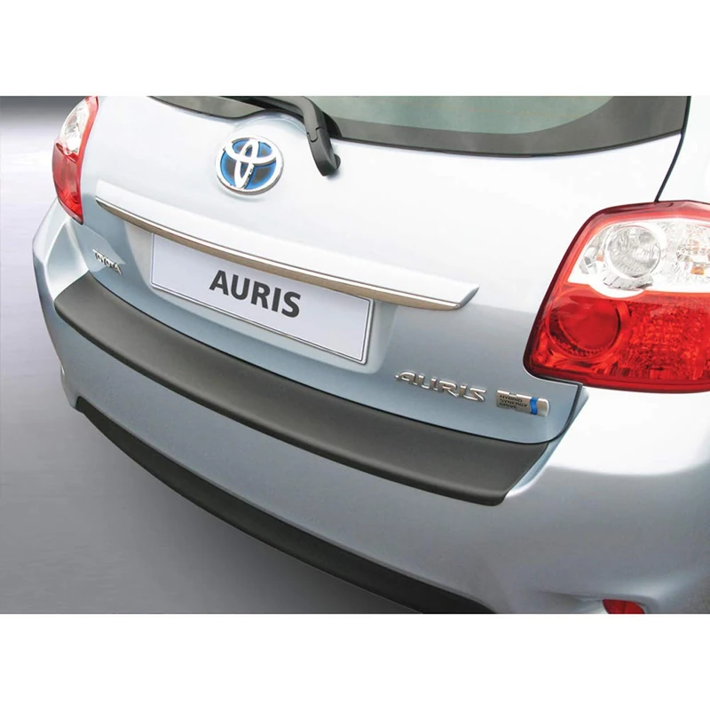 ABS Rear Bumper Protector Compatible with Toyota Auris 3/5 Door 2010-2012 Black