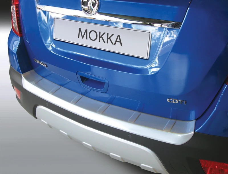 RGM ABS Rear bumper protector compatible with Opel Mokka 2012- Black