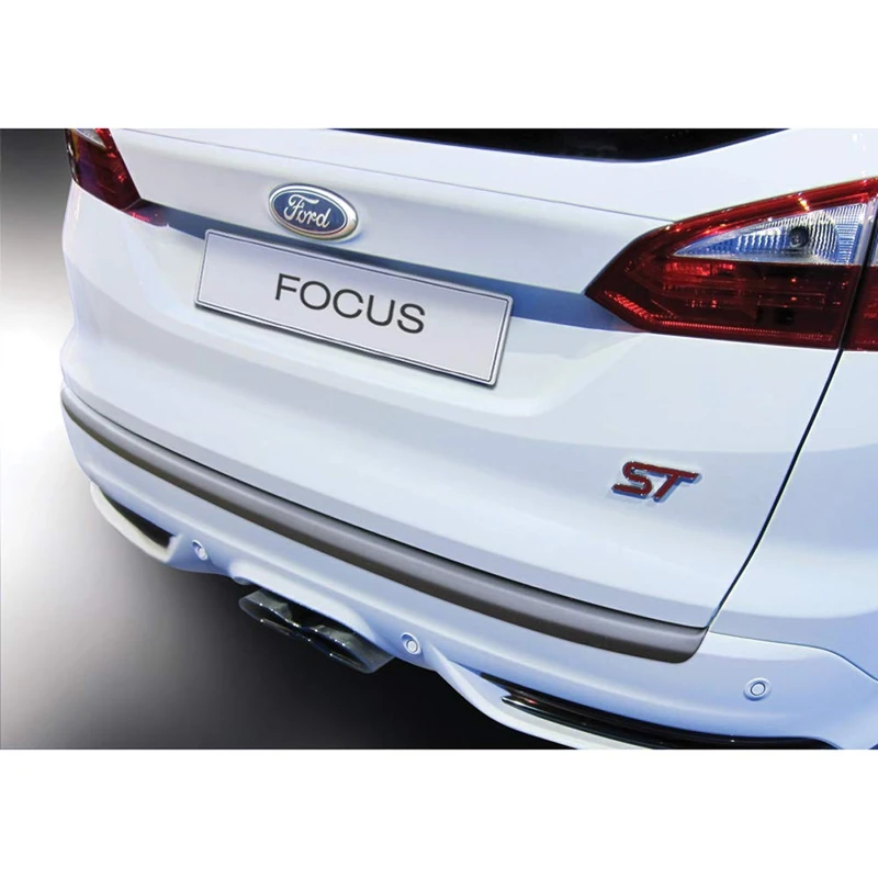 RGM ABS Rear bumper protector compatible with Ford Focus Estate/Combi 2012-2018 Black
