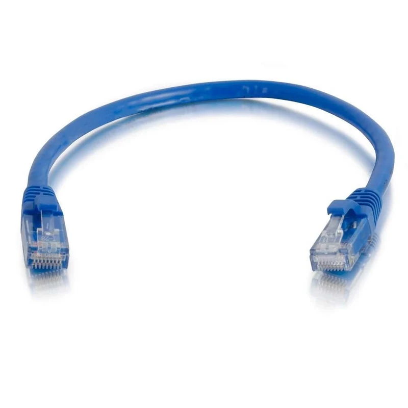 C2G 100M BLUE Cat5e Ethernet RJ45 High Speed Network Cable, LAN Lead Cat5e Unshielded PVC UTP Patch Cable