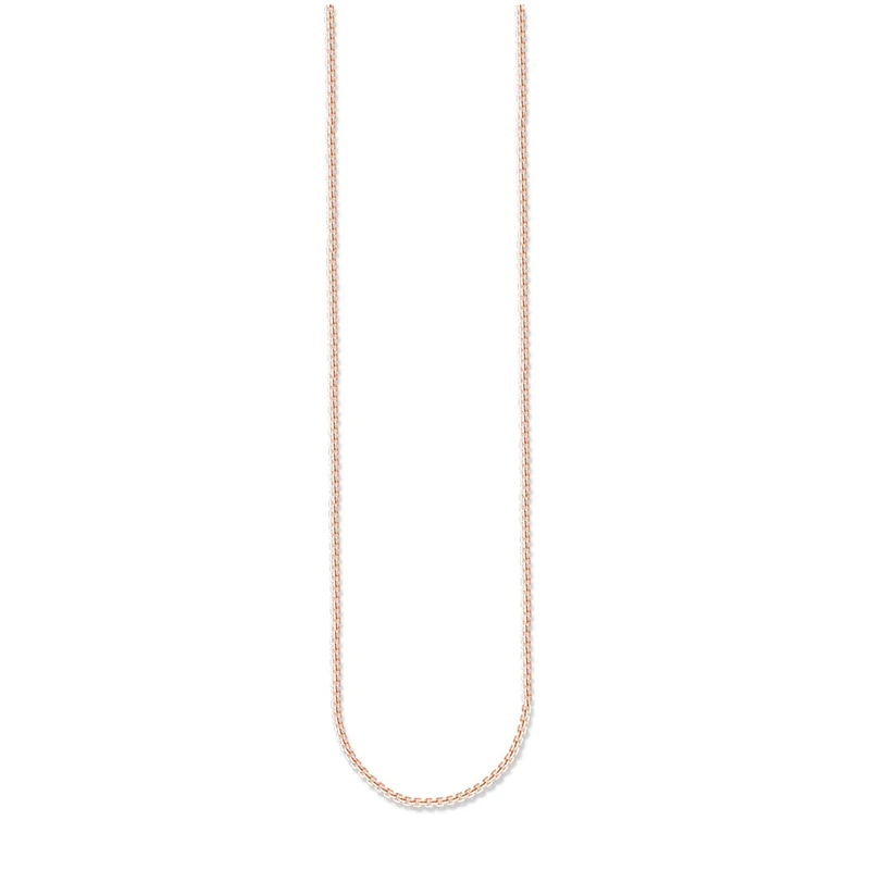 Thomas Sabo Unisex Necklace Rose Gold Venezia 925 Sterling Silver KE1106-415-12
