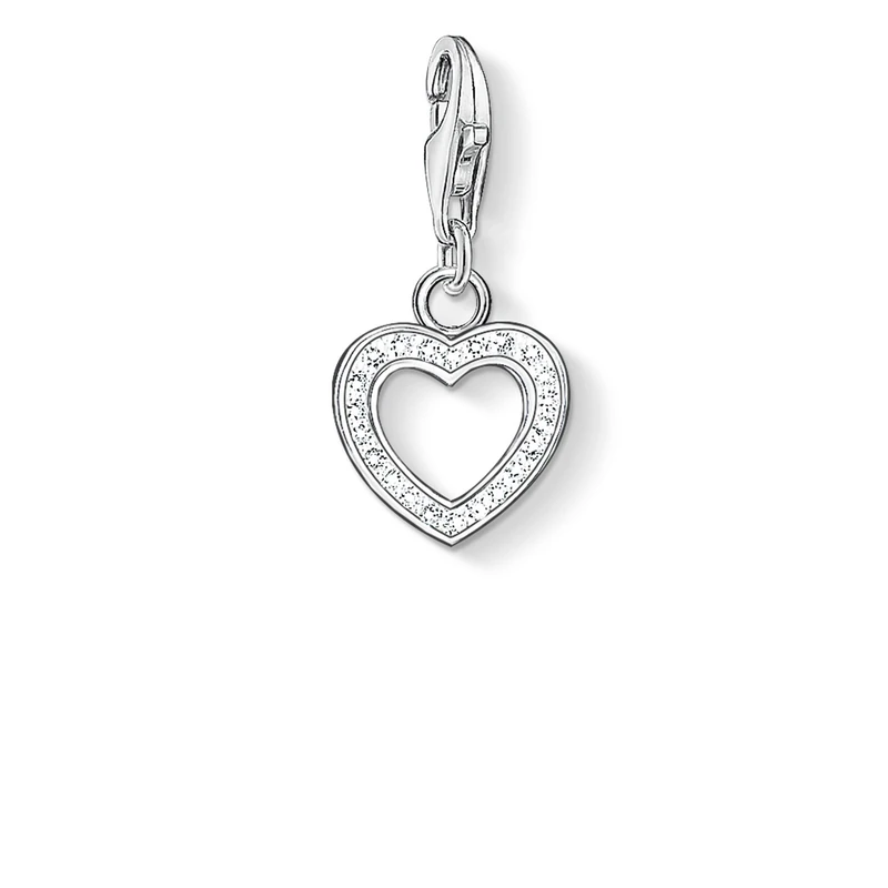 Thomas Sabo Charm pendant heart Charm Heart 925 Sterling Silver - Image 1