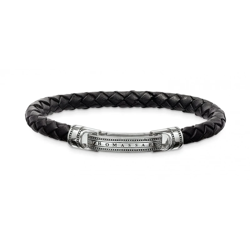 THOMAS SABO Rebel at Heart 925 Silver Men's Bracelet 16 cm, LB40-008-11–M