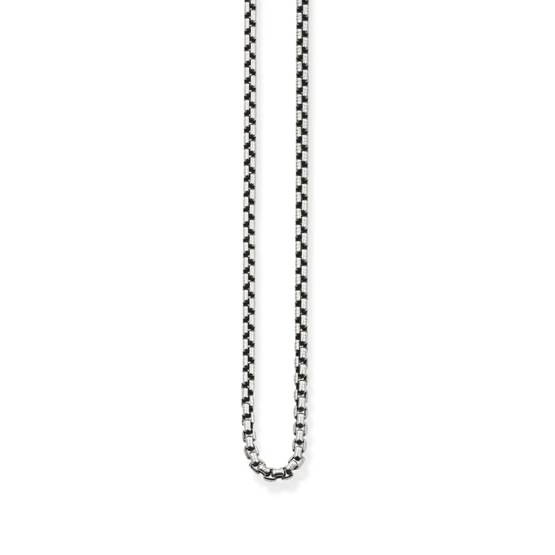 Thomas Sabo Venezia chain blackened chain 925 Sterling Silver, Blackened