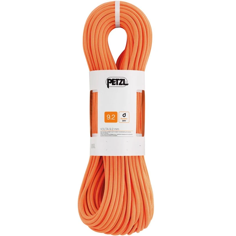 PETZL Unisex's Volta 9.2 Mm Rope, Orange, UNI