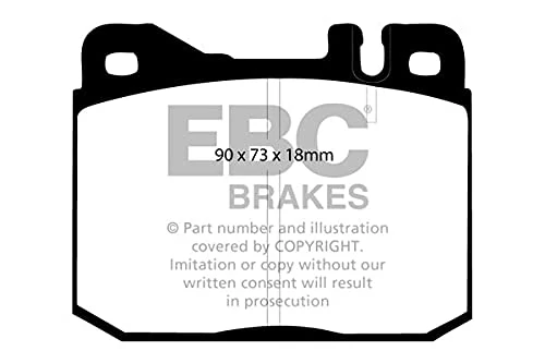 EBC Brakes DP261/2 Blackstuff Car Brake Pads
