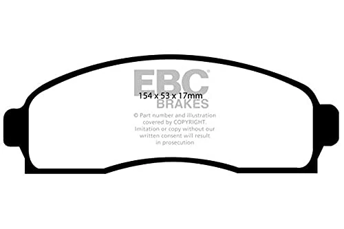EBC Brakes DP1617 Blackstuff Brake Pads