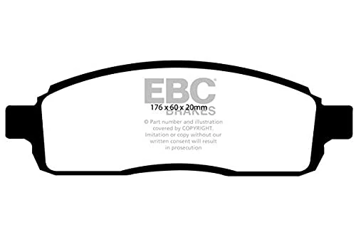 EBC Brakes DP1696/2 Blackstuff Brake Pads