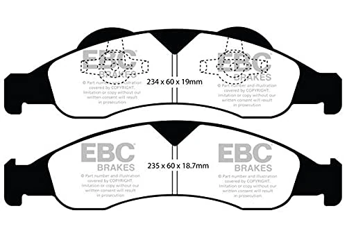 EBC Brakes DP1803 Blackstuff Brake Pads - Image 1