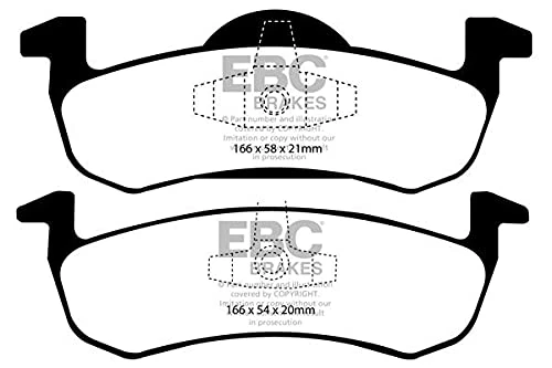 EBC Brakes DP1804 Blackstuff Brake Pads