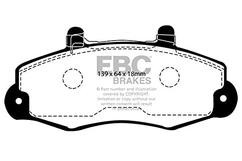 EBC Brakes DP918/2 Blackstuff Brake Pads