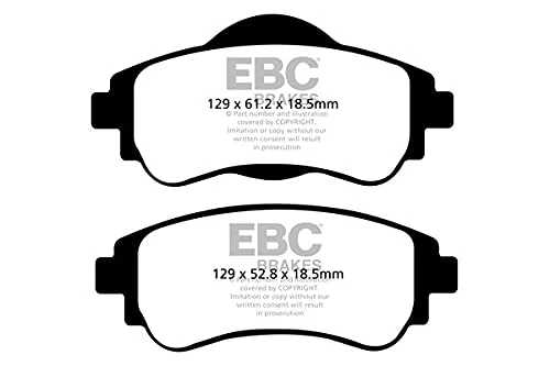 EBC Brakes DPX2109 Blackstuff Brake Pads