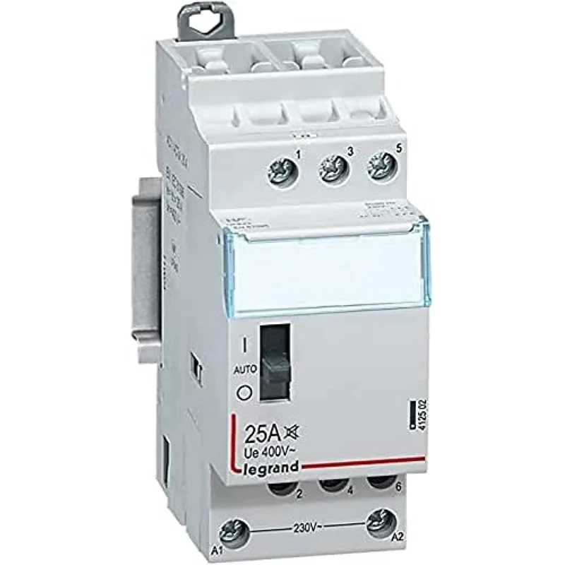 Legrand Lexic LEG92754 Contactor for Off-Peak Tariffs - 3p - 400 V~ - 20 A - 3f - 2 Modules