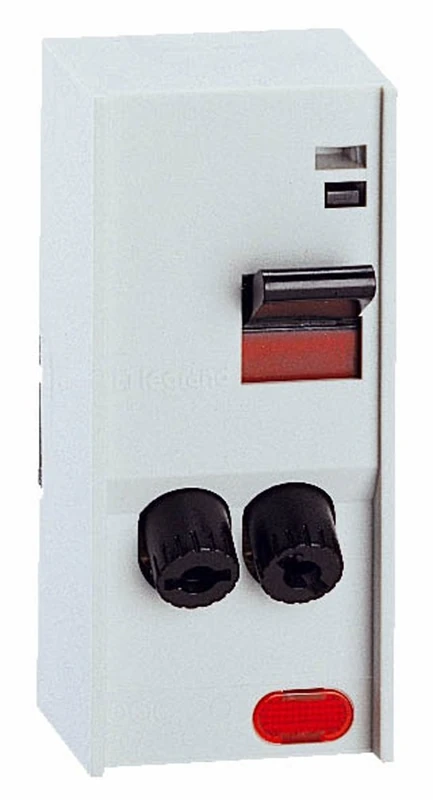 Legrand LEG93002 Programmable Automation Controller (PAC) Switch with 2-Pole Fuse Cartridge with LED Indicator - 4600 W Maxi - Grey - Image 1