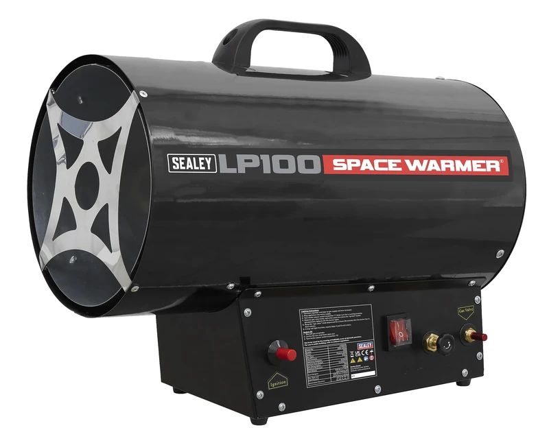 Sealey Propane Space Heater 61,000-102,000Btu/hr(18-30kW) Space Warmer - LP100