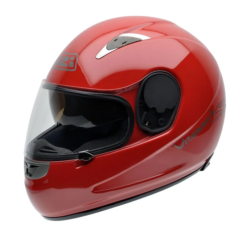 NZI Vitesse II Motorbike Helmet, Red, 55-56