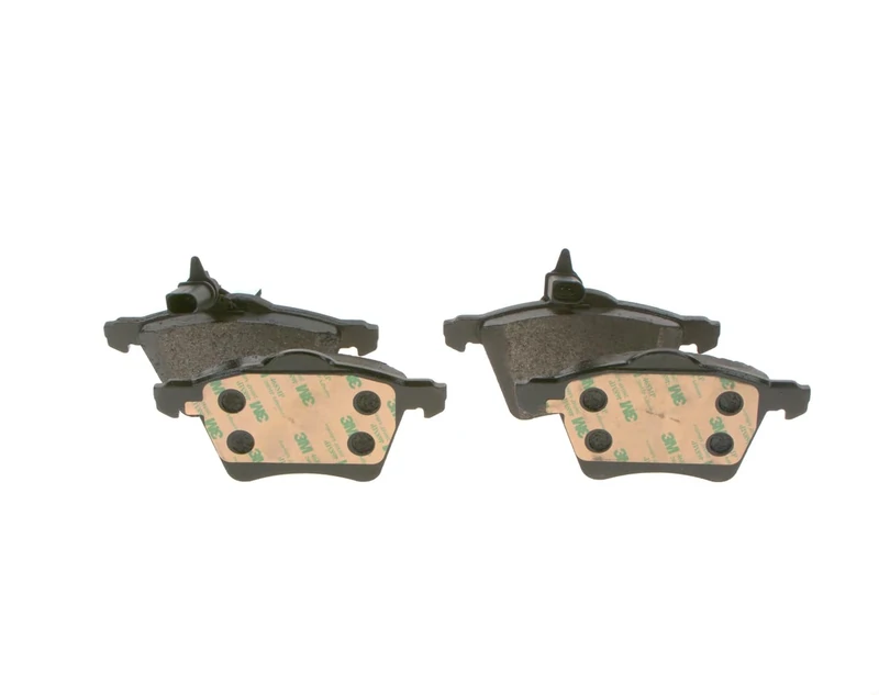 Bosch BP1337 - Brake Pads Car Front Axle - Bosch Quality - Reduced Noise and Dust - ECE-R90 Certified - Copper-Free - 1 Set of 4 Pads