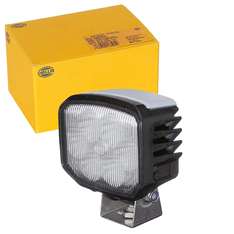 HELLA 1GA 996 288-011 LED-Worklight - Power Beam 1500 - 24/12V - 1300lm - mounting/Bolted - Vertical/Swivelling Mounting Bracket - Short distance lighting - Plug: DEUTSCH plug