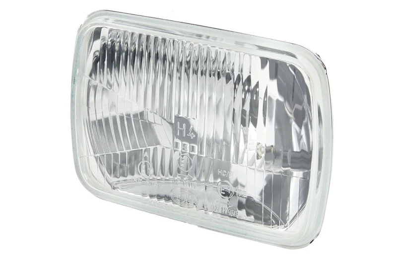 HELLA 1LE 003 427-041 Halogen-Insert, headlight - 12/24V - rectangular - Reference number: 17.5 - Fitting/mounting - Lens Colour: Crystal clear - Plug: Blade Terminal - left/right - Quantity: 1