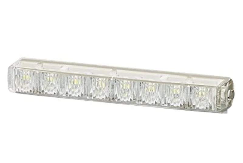 HELLA 2PT 980 860-501 LED-Daytime Running Light - LEDayLine 15 - 24V - straight - Lens Colour: Crystal clear - LED colour: White - Cable: 2500mm - Left and right - Quantity: 1