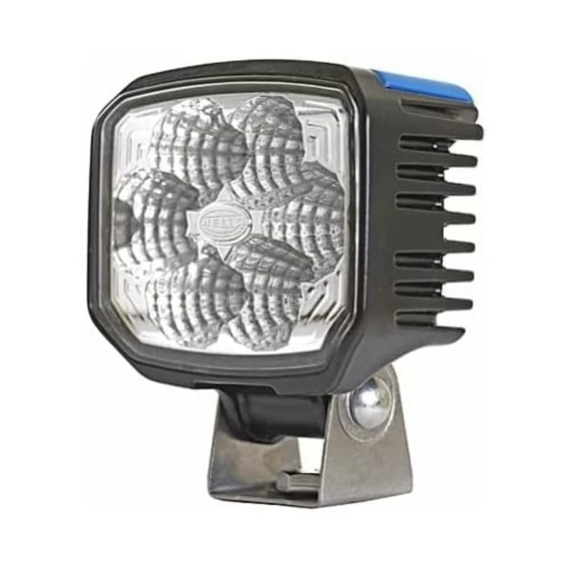 HELLA 1GA 996 188-021 LED-Worklight - Power Beam 1000 - 12/24V - 850lm - mounting/Bolted - Swivelling Mounting Bracket - Short distance lighting - Plug: DEUTSCH plug