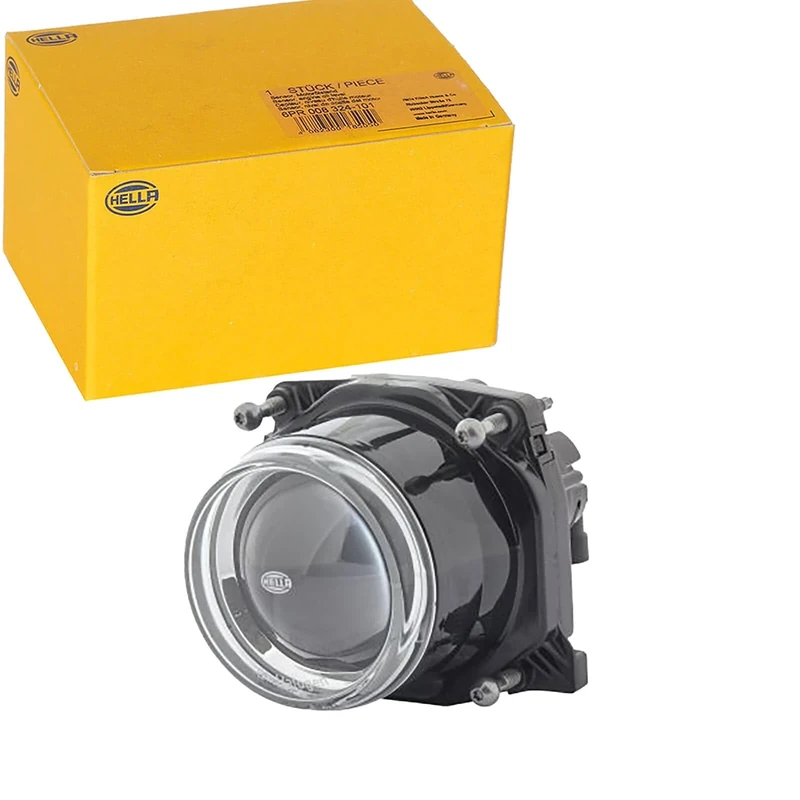 HELLA 1LL 009 998-051 Halogen/FF/DE-Headlight - 90mm Performance -- ECE - for left-hand traffic - Right Front/Left Front