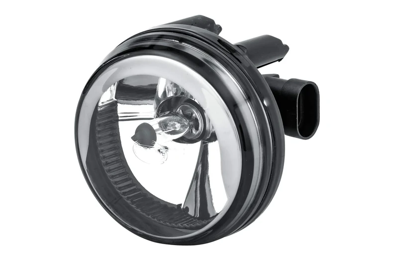 HELLA 1N0 009 295-011 Halogen/FF-Front Fog Light - Dynaview Evo2 - 12V - round - Fitting - Clear diffusing lens - Lens Colour: transparent - left