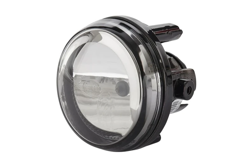 HELLA 1N0 009 295-021 Halogen/FF-Front Fog Light - Dynaview Evo2 - 12V - round - Fitting - Clear diffusing lens - Lens Colour: transparent - right