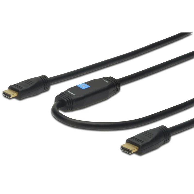 DIGITUS HDMI High Speed Connection Cable with Amplifier 15 m Full HD (1080p) Type A Male/Male - Image 1