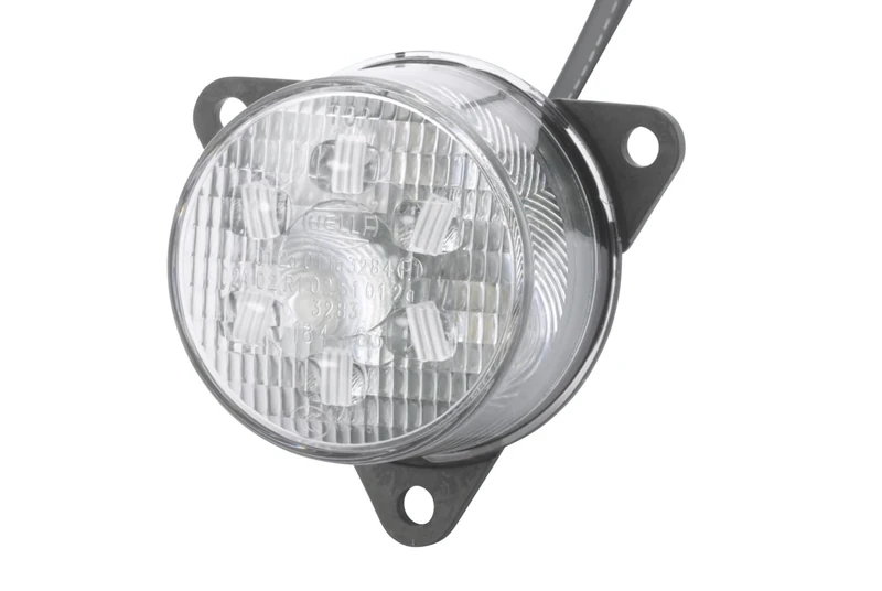 HELLA 2BA 011 172-001 Direction Indicator - LED - 12V - mounting/Bolted - Lens Colour: Crystal clear - Cable: 500mm - Plug: open cable ends - Front - Quantity: 1