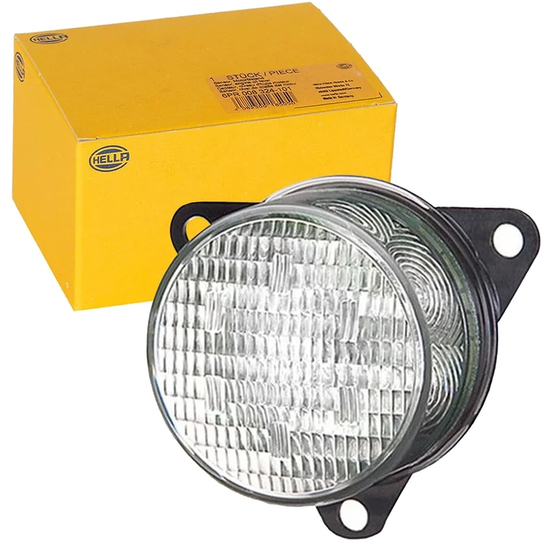 HELLA 2BA 011 172-011 Direction Indicator - LED - 12V - mounting/Bolted - Lens Colour: Crystal clear - Cable: 500mm - Plug: open cable ends - Front - Quantity: 1