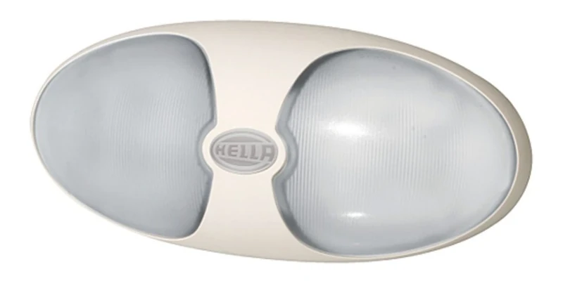 HELLA 2JA 959 700-102 Interior Light - DuraLED - LED - 12V - 3W - LED - mounting/Bolted - Lens Colour: Milk White - Interior - Quantity: 1