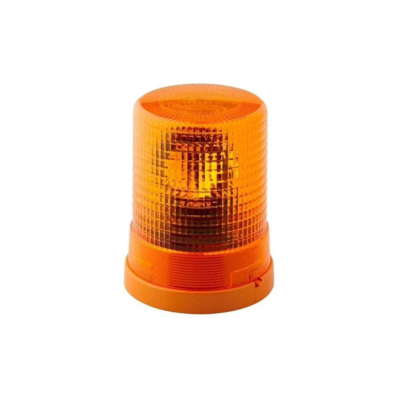 HELLA 2RL 004 958-101 Halogen-Rotating Beacon - KL 700 - 12V - Yellow - Round - mounting/Bolted - Plug: Blade Terminal