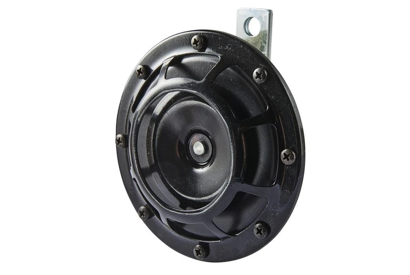 HELLA 3AF 003 399-051 Signal Horn - B133 - 12V - 118dB(A) - Frequency Range: 500Hz - High Tone/Loud Tone - Housing Colour: Black - Flat Plug-in Connector